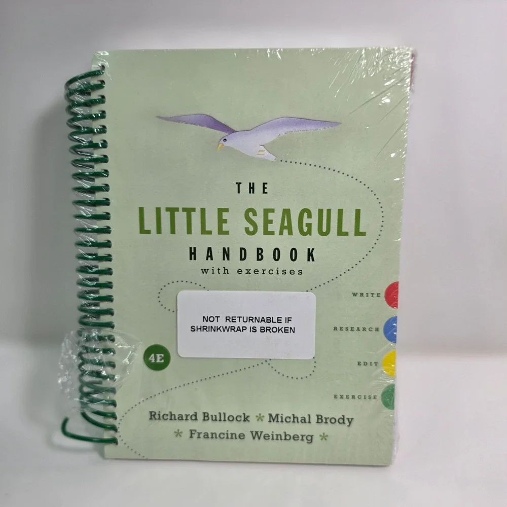 The Little Seagull Handbook with Exercises 4th Edition NEW SEALED InQuizitive